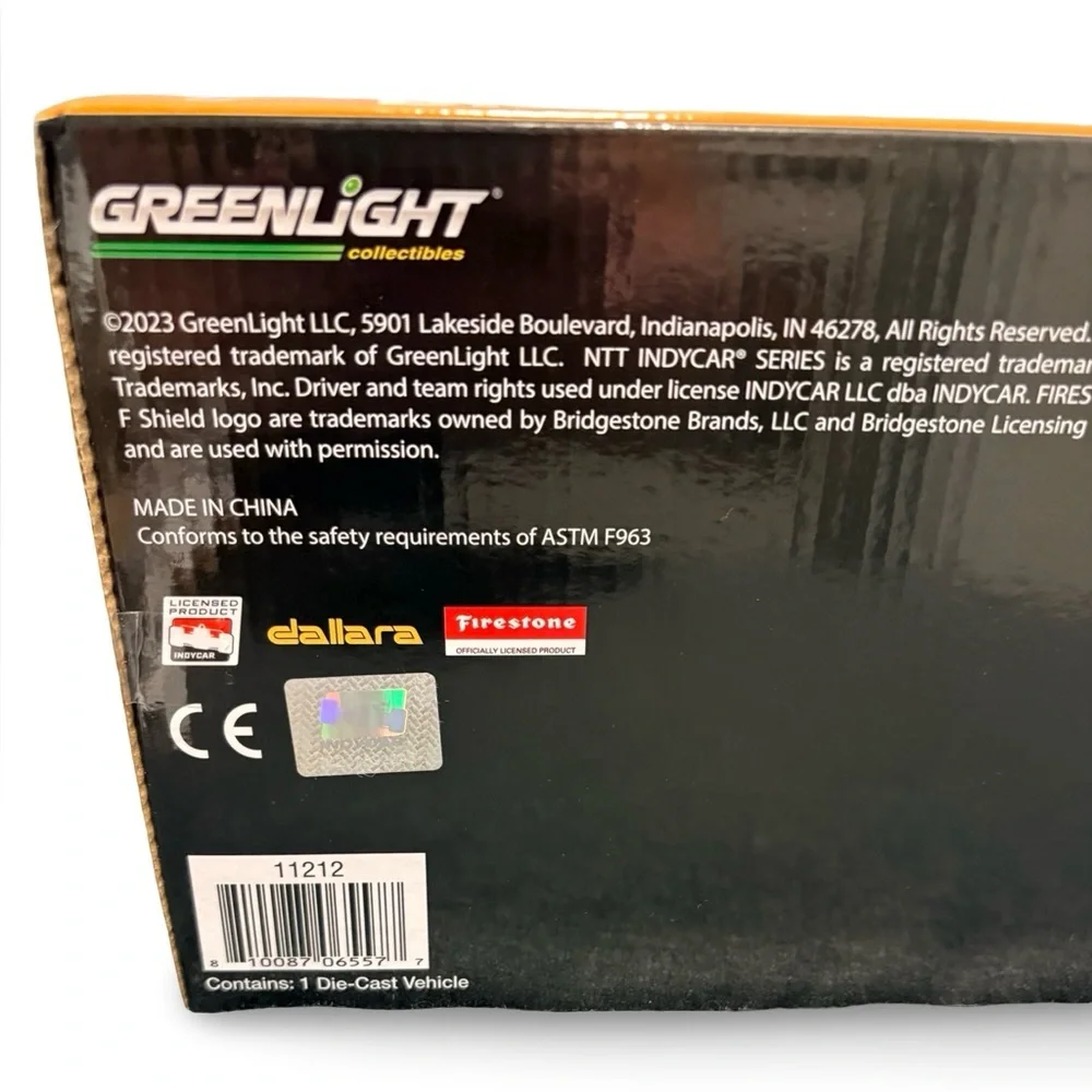NWT Autographed Scott Dixon #9 IndyCar 2023 Greenlight 1:18 Diecast Collectible
